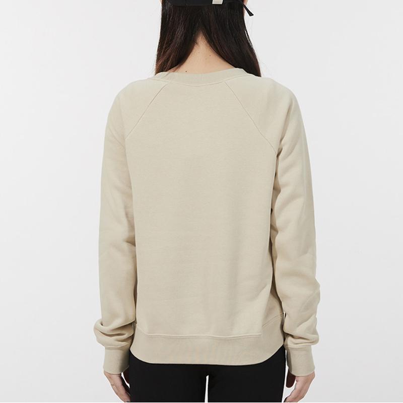 Nike Sportswear Essentials Sweatshirts Women's Khaki Crew Neck Moderate Regular BV4113-206