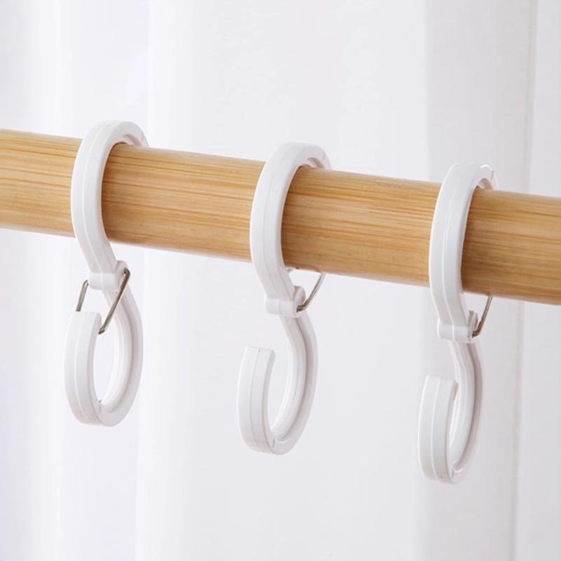 8Pcs Stylish & Durable S-Shape Hanger Hooks Multifunctional Kitchen Home Enduring Organizer S Windproof Hooks Lock Hanger Hooks