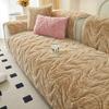 Thicken Plush Sofa Cover Nordic Solid Color Universal Sofa Towel Covers Non -Slip Couch Cushion Sofa Towel For Living Room Decor