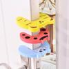 Butée de porte anti-pincement pour bébé, avec pince à main, motif animal de dessin animé