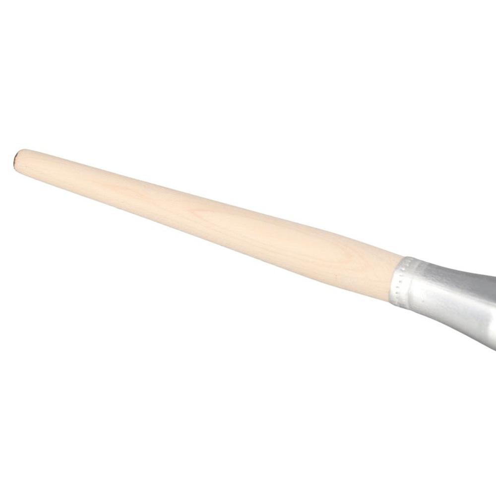 Goat Hair Mop Brush Wood Color Paint Brushes For Acrylic Painting