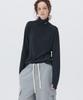 NOHANT Soft Turtleneck T-Shirt Charcoal