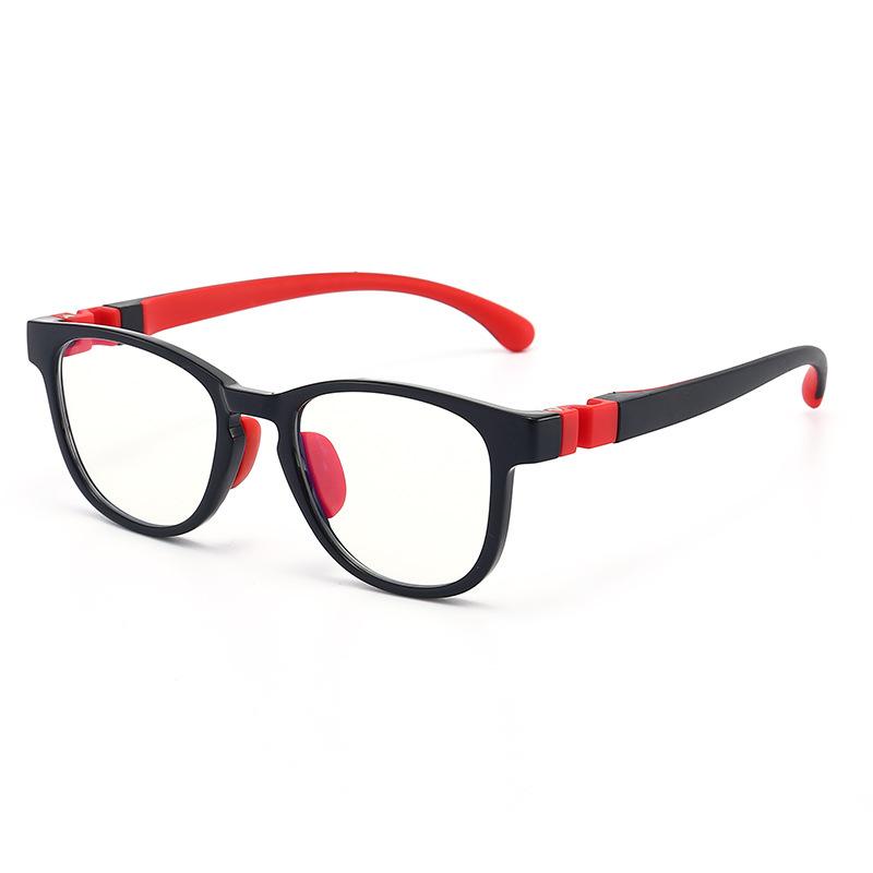 New Color Childrens Anti Blue Light Glasses Silicone Nose Holder Fashion Trendy Mobile Phone Computer Goggles for Kids