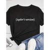 Damt-shirt Taylor Tryckt Kortärmad Y2K Swifts Merch Harajuku Streetwear Damkläder t-shirt damkläder