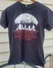 2021 Stranger Things Netflix Zwart T-shirt Maat XS Unisex Silhouet op Fietsen