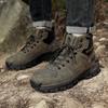 Men's Thick-soled High-top Boots Outdoor Non-slip Lace-up Hiking Shoes for Hiking Camping Trekking All-terrain Outdoor Walking