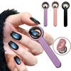 Long Handle Hollow Ring Cat Eye Magnet Strong Power Nail Art Magnet Hollow Circle Stick DIY Nail