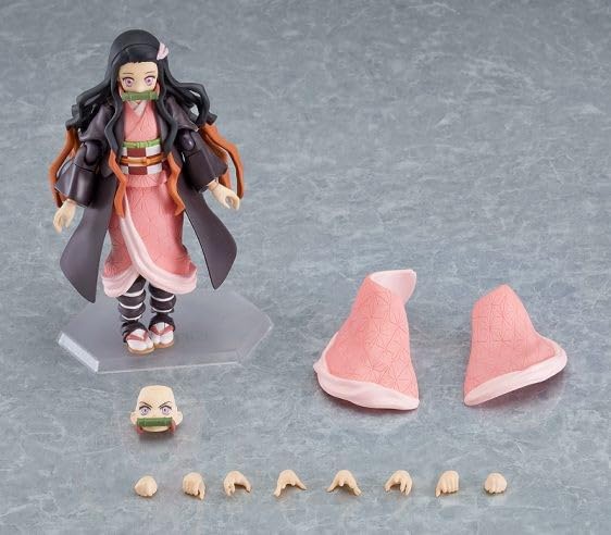 Max Factory Figma Dämon Kimetsu no Yaiba Nezuko Kamado bemalte bewegliche Figur Slayer Maßstabslos ABS&PVC