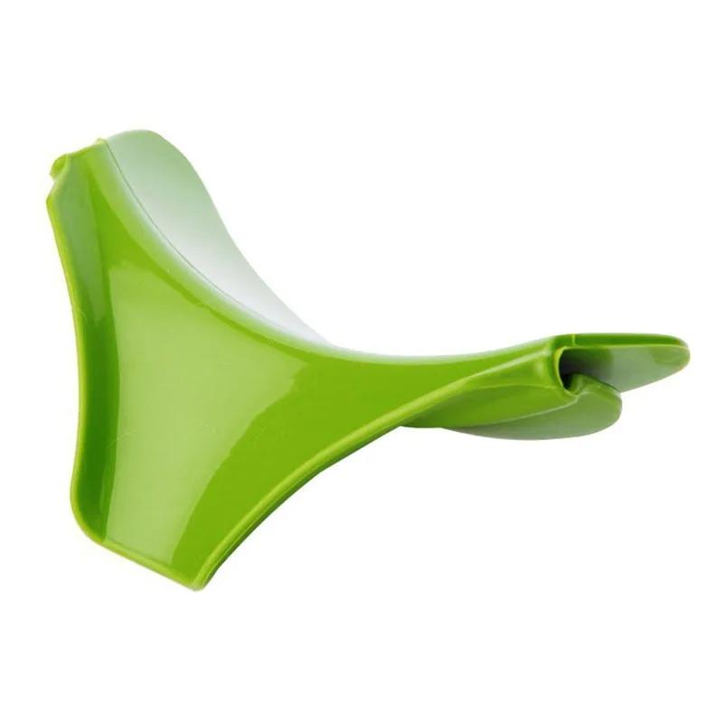 1/2/3PCS Kitchen Funnel,Creative Clip-on Silicone Strainer for Pots Pans And Bowls,Anti-Spill Liquid Guide Nozzle Kitchen Gadget