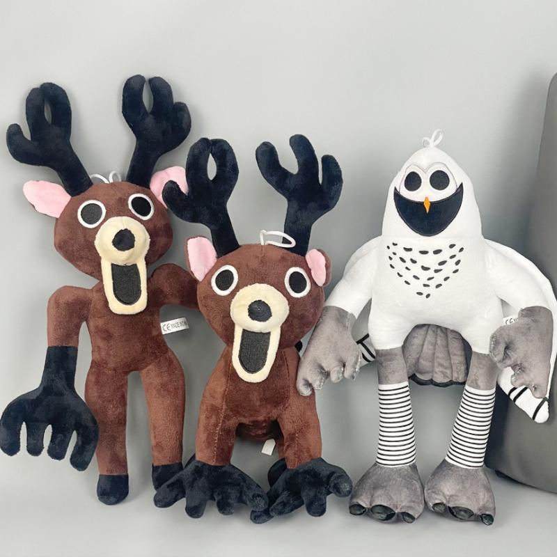 NEW New 3 Styles In Stock 99 Nights Deer Plush Doll 99 Nights In The Forest Anime Peripherals Toy Halloween Christmas Gift