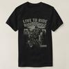 Live To Ride Ride To Live Motorcycle T-shirt