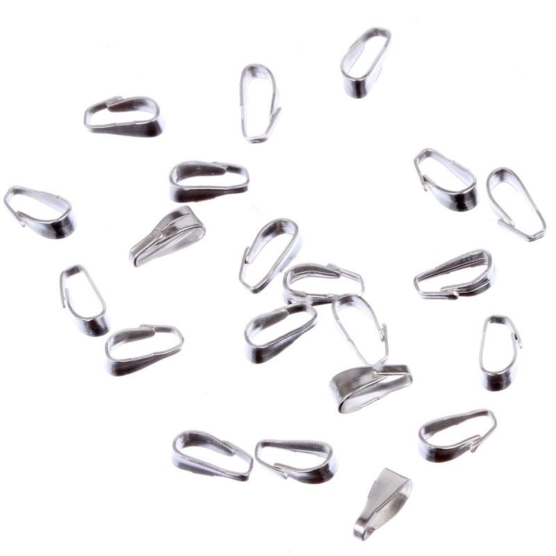 Pinch Clasp Connectors DIY Earrings 300pcs O Shape Components Pendant Melon Seeds Jewelry Finding Delicate Jewelry