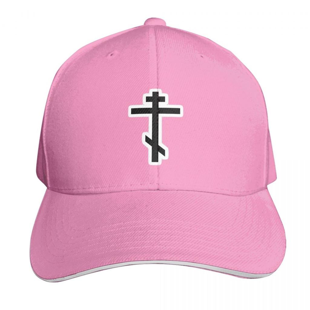 Russian Orthodox Cross Print Cap Fashion Casual Baseball Caps Adjustable Hat Hip Hop Summer Unisex Baseball Hats