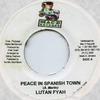 7-Zoll Schallplatte LUTAN FYAH - Frieden in Spanish Town KEINER MAC D Records 2004 Jamaika Reggae, Ska & Dub Gebraucht