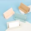 Simple Business Card Case Office Desktop Organization Card Storage Box Office Accessories for Desk Fashion