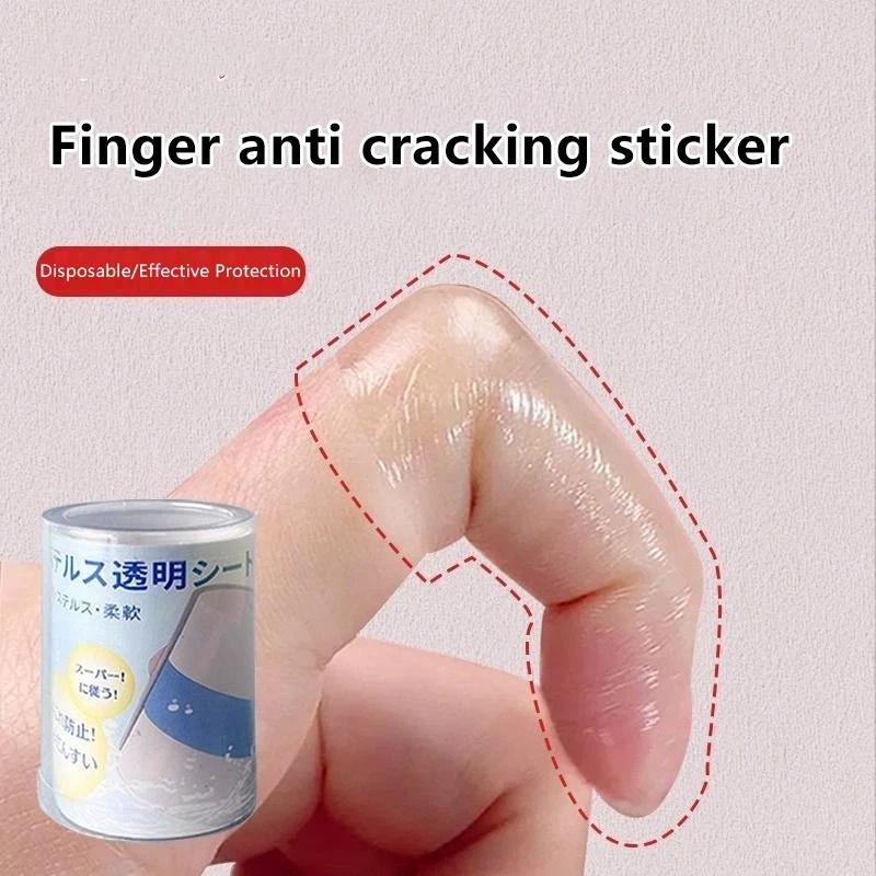 1/5M Multipurpose Disposable Finger Protectors Fingertip Cover Transparent Ultra Thin Non-Crack Finger Protection Sleeve