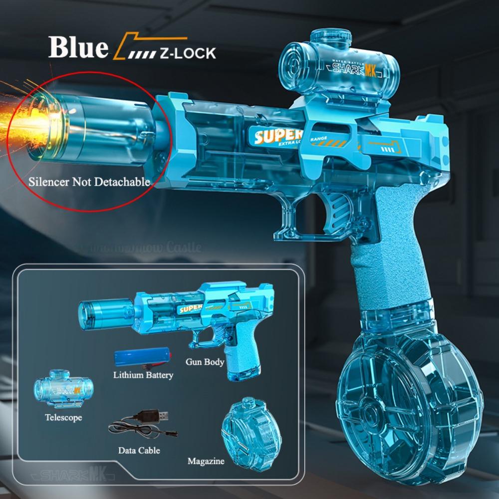 MP5 High Pressure Automatic Electric Water Gun Summer Swimming Pool Beach Toy Perfect Birthday Gift for Children