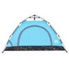 Vidaxl Tourist Tent, 2-Person, Blue, Quick Setup