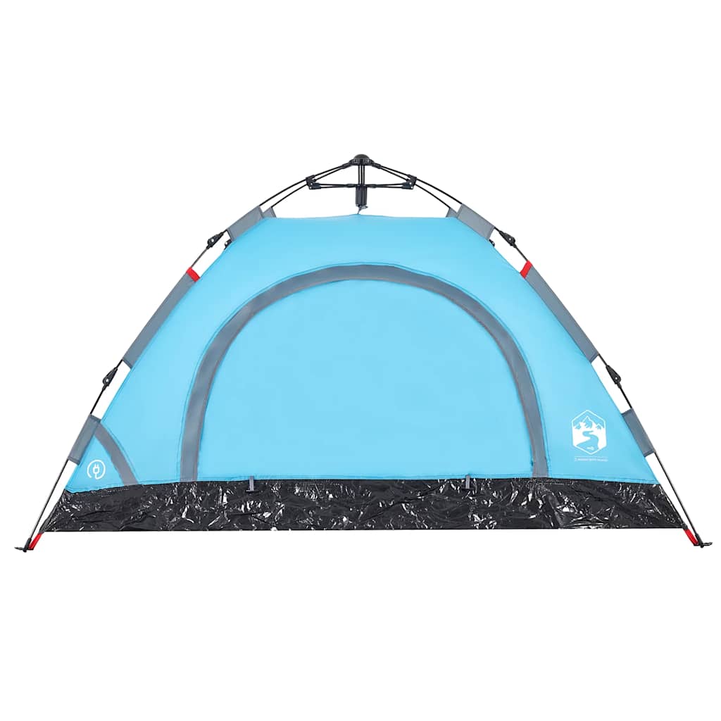 Vidaxl Tourist Tent, 2-Person, Blue, Quick Setup