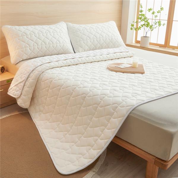 Saltea impermeabilă, anti-acarieni, anti-alunecare, cuvertură de pat pliată, tatami, dormitor, hotel, saltea de dormit, cuvertură de pat din bumbac. (Fara fata de perna)