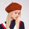 1 Pièce Béret en Laine Chapeau Doux pour Dame Fibre de Polyester Chaud pour Femme Mignon Automne/Hiver Chapeau Vintage