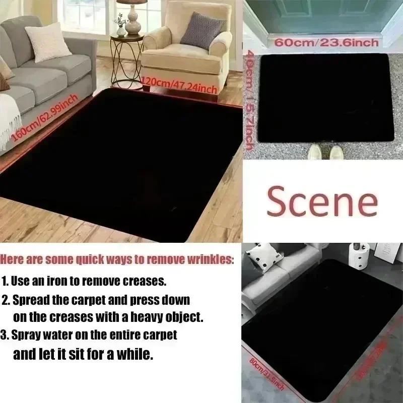 Beach Ocean Wave Design Ultra-Soft High-Density Microfiber Area Rug Perfect for Home Decor Bedroom Living Room Kids Playroom Mat