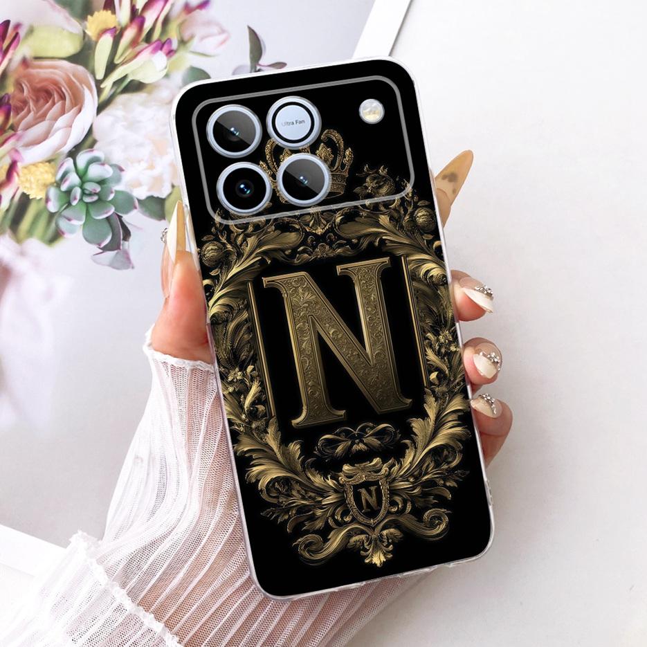 For Honor Win 5G Case AAP-AN00 Cute Fashion Crown Letters Cover Soft Slim Phone Case For Honor Win HonorWin 5G Back Cover Fundas