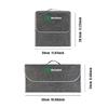 JOON9 Car Trunk Organizer Box Soft Felt Storage Bag Folding Stowing Tidying Accessories For Skoda Rapid Kodiaq Fabia Kamiq Octavia S