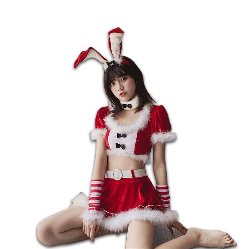 Enchanting Christmas Bunny Girl Cosplay Costume With Quality Materials And Style