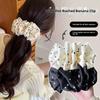 1 Stück Wolke Kleiner Blumiger Bananenclip, Erhöht das Haarvolumen, Damen Hochwertig Neu Hinterkopf Haarknoten Clip Haar Accessoires