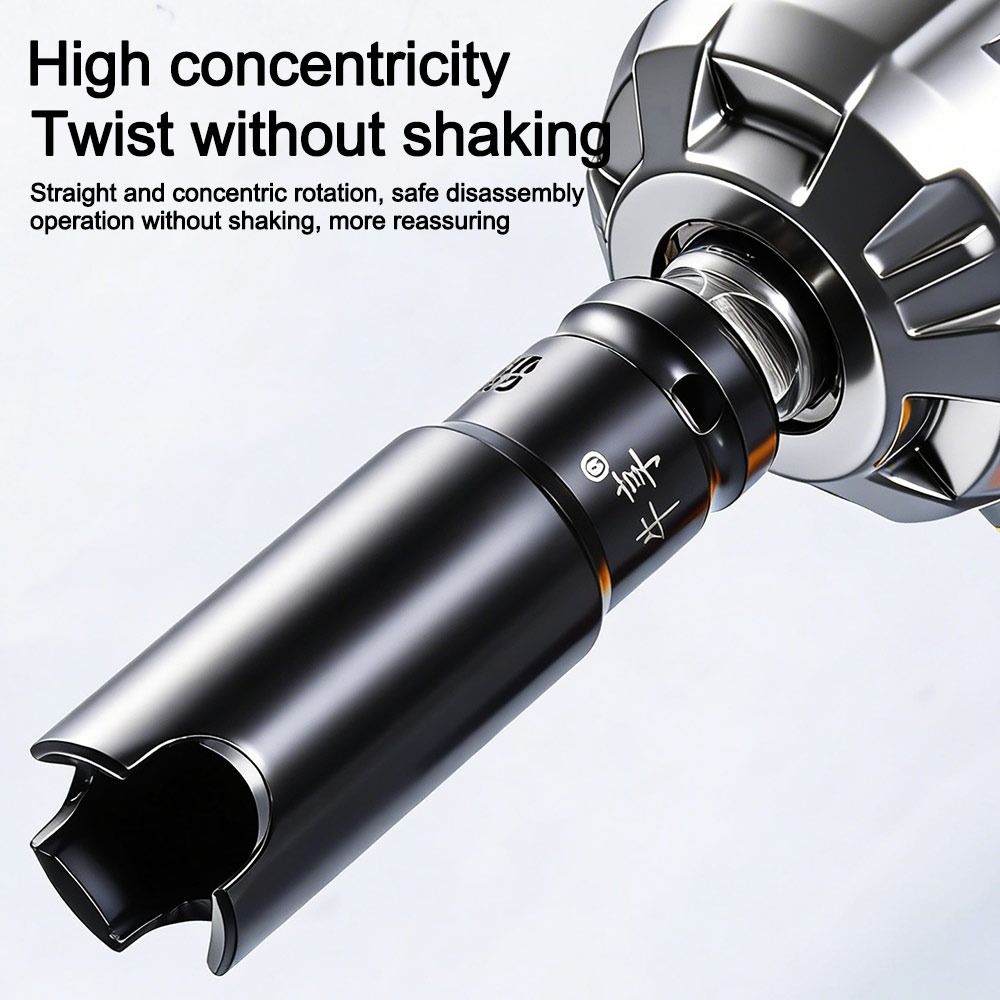 Multifunctional Electric Wrench Socket Woodworking Tool 12.5mm Socket New Extended Socket Head