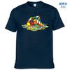 Summer Cotton T-Shirt Rubik's Cube Printing Funny Hipster Graphic Tee Shirt Top Unisex Men Short Sleeve Cool Tees