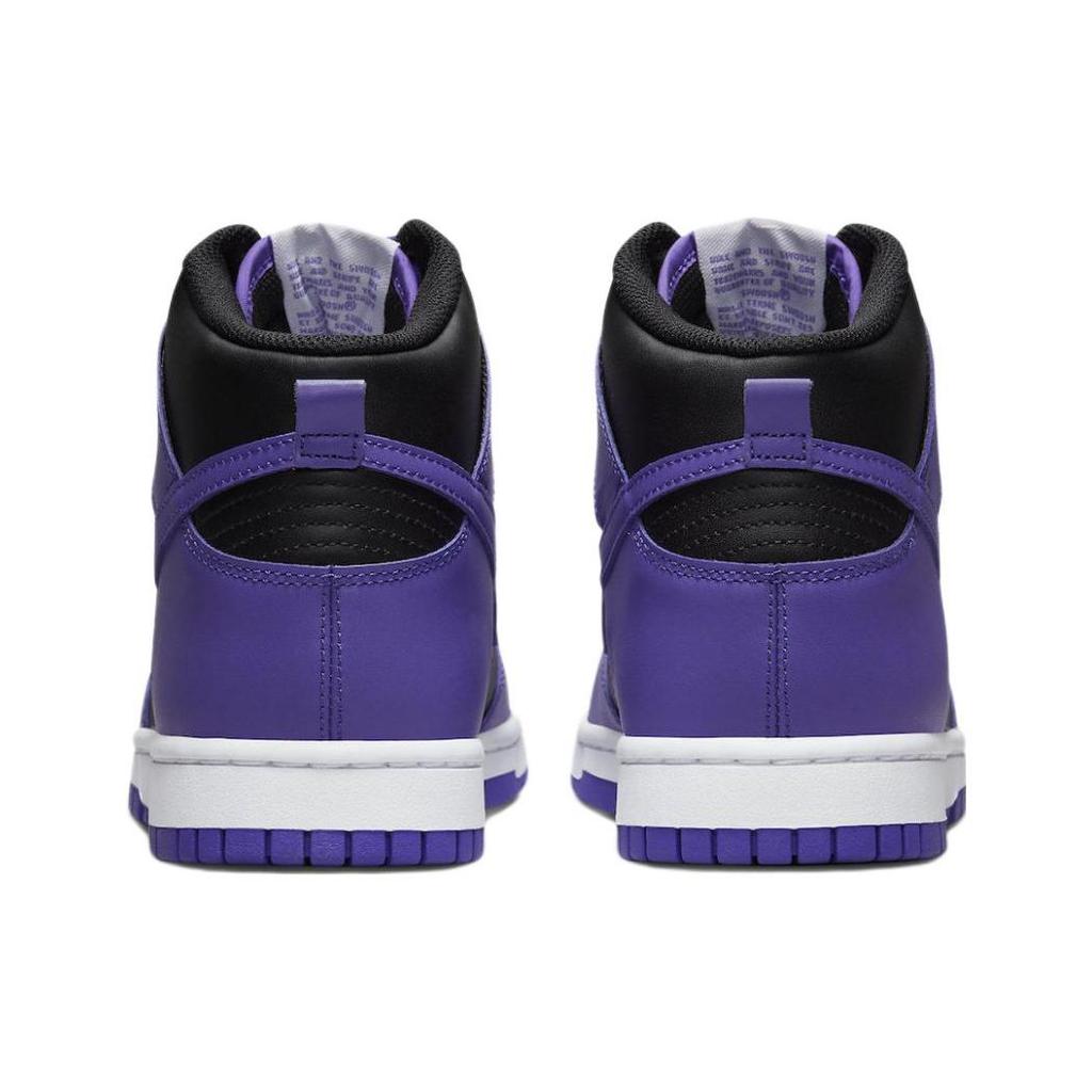 Nike Dunk High Psychic Purple Men Sneakers Black White DV0829-500