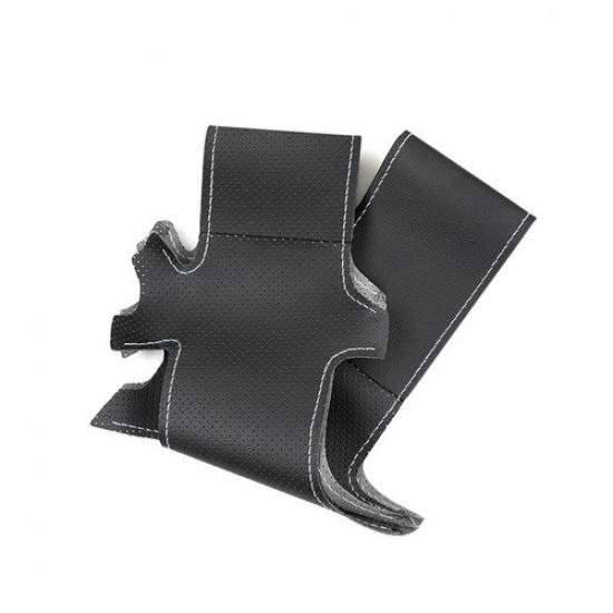Car Steering Wheel Sewing Leather Cover Trim For Land Rover Range Rover 03-12