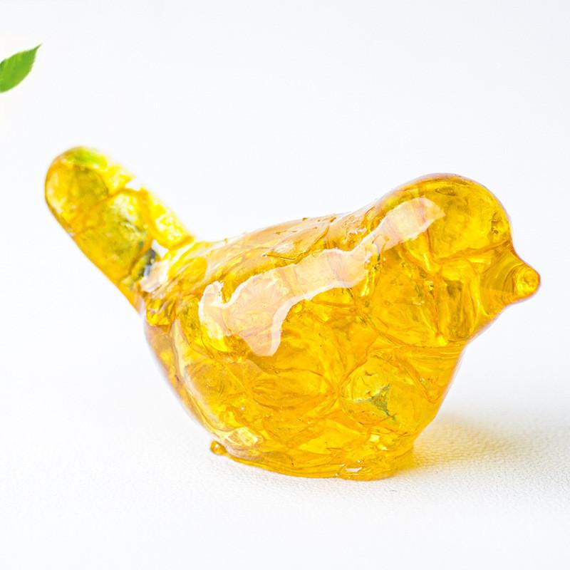 Hars Kristal Vogelbeeldje Met Natuurlijke Watersteen Voor Huis Kantoor Decoratie Cadeau Voor Vrienden