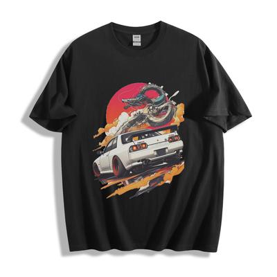 Nissan Skyline Dragon T-shirt - Episch Japans Racer Ontwerp Unisex T-shirt