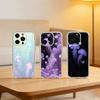INS C-Cartoon Jellyfish Phone Case For iPhone 17 16 15 14 13 12 11 Mini Pro Max Plus Transparent Cover