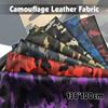 100*138cm Camouflage Ecopelle Pelle PU Artificiale Tessuto Per Rivestimenti Mobili Parete di Sfondo Porta Scorrevole Scarpe Borsa