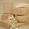 9sizes Party Supplies Handmade Gift Craft Wrapping Candy Storage Cardboard Package Kraft Paper Box