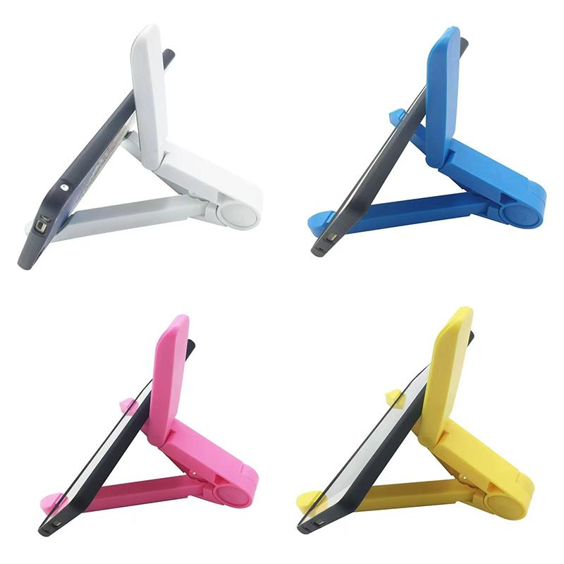 1Pc Tablet Stand Easy To Carry Tablet Stand Retractable Stand Foldable Cell Phone Holder Plastic Materia Multi-Color