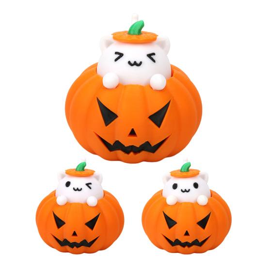 Ghost Figurine 3D Printed Pumpkin Resin Decor Figure Tiny Figurine