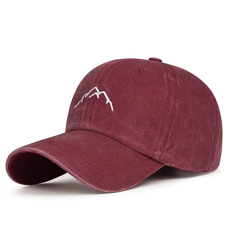 Cappellini da Baseball Retrò Lavati e Invecchiati per Uomo e Donna Cappellini da Baseball Casual e Cappellini alla Moda con Visiera Ricamata