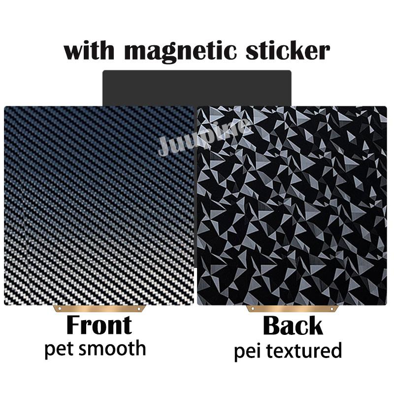 For Elegoo Neptune 4 Pro Build Plate Elegoo Neptune 4 PEI Sheet 235x235 PEY PEO PET Spring Steel Sheet For Elegoo Neptune 3 Bed