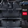 PU Leather Car Floor Mat Interior Carpets Foot Pad Mats Cover Accessories For Toyota Highlander XU70 2020 2021 2022 2023 Hybrid