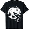 Corgi Dog And Moon Halloween Costume Dog Lover Funny T-Shirt for Men Women Kids