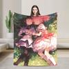Puella Magi Madoka Magica Decke für Sofa Flauschige Plüschdecke 50x60 Zoll Mehrere Größen Tagesdecken für alle Jahreszeiten