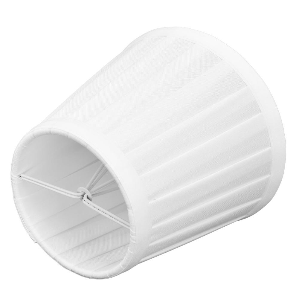 2PCS Clip On Design Table Lampshade Lightweight Modern Simple Lampshade Clip On Lampshade  Bedroom