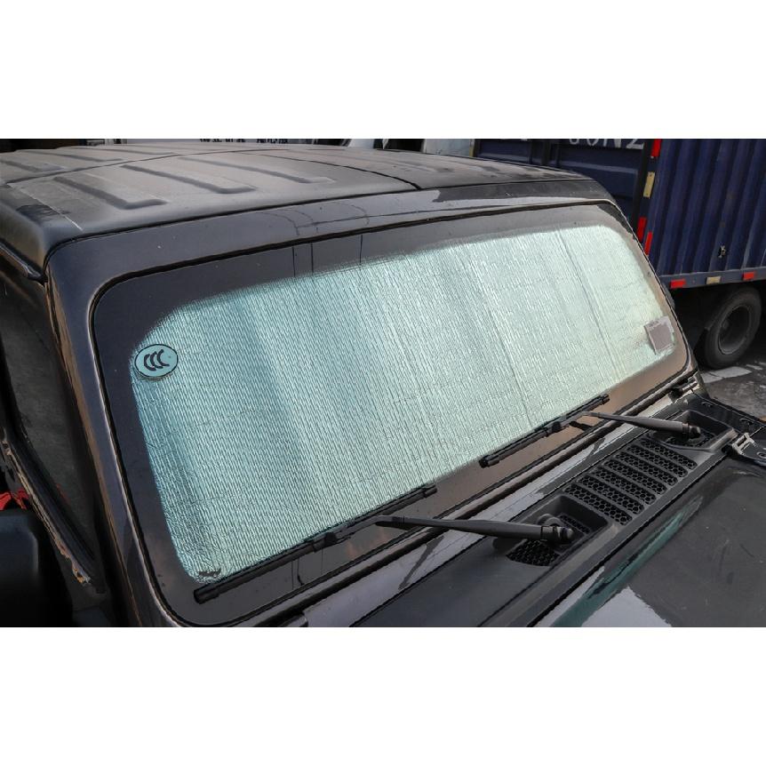 Auto Frontscheibe Anti UV Sonne Windschutzscheibe Sonnenschirm Abdeckung für Jeep Wrangler JL Gladiator JT 2018-2023 Auto Innen