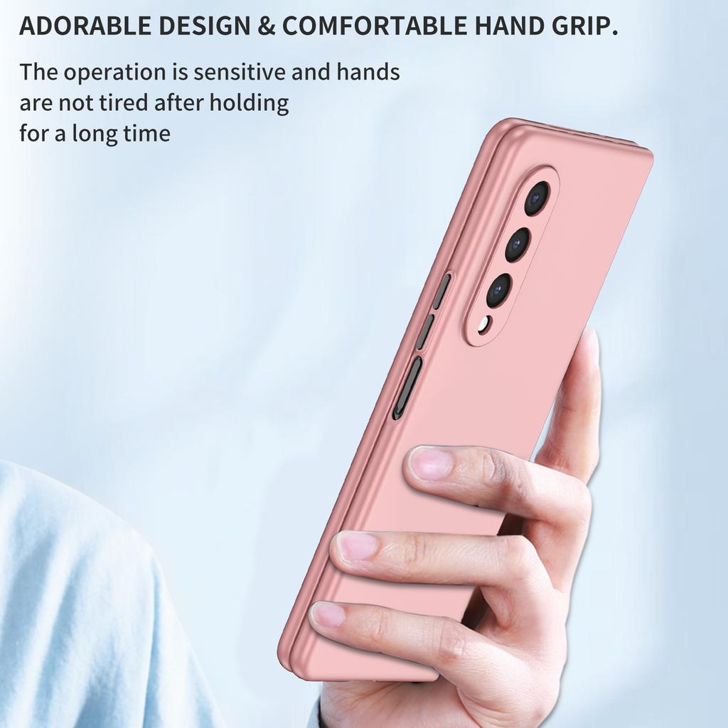 Husă pliabilă pentru PC cu protecție împotriva căderilor pentru Samsung Galaxy Z Fold 4 3 5g Fold4 Fold3 Fold2 Fold 2 Huse pentru telefon fără amprentă
