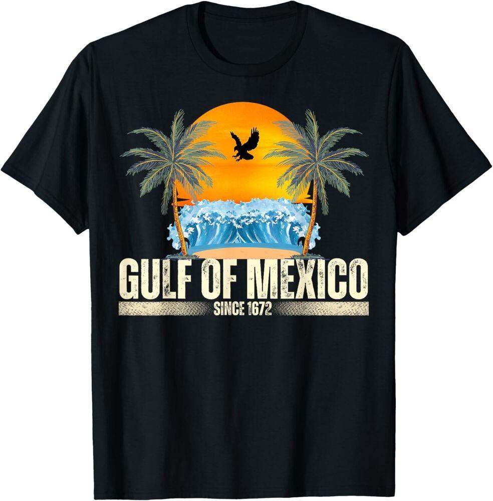 Golf van Mexico Sinds 1672 Vintage Strand Golf van Mexico Retro unisex T-shirt